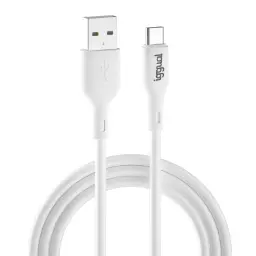 Cable Usb-A A Usb-C De 1 Metro Blanco