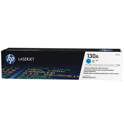 [130515] HP LASERJET PRO MFP M176N/M177, TONER CIAN 130A