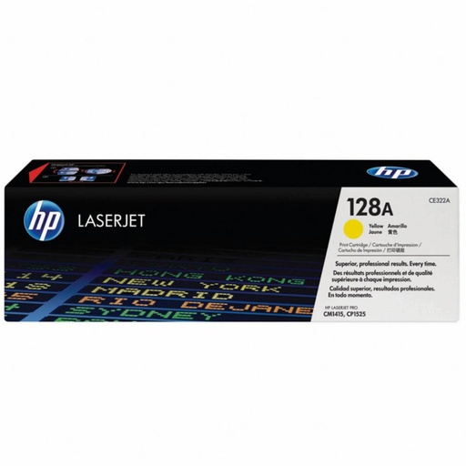 [167227] HP LASERJET PRO/SERIE CM1415 TONER AMARILLO  128A