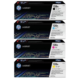 Hp Toner Laser Tricolor 128a Pack 3