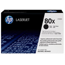 Hp Toner Negro Laserjet Pro M 401/425dn Cf280x 6.900 Pag.