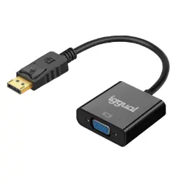 Adaptador Displayport (M) A Vga (H) Iggual