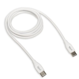 Cable Usb-C A Usb-C 1 Metro Blanco Q3.0 3a