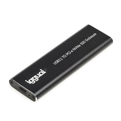[800100] CAJA EXTERNA USB-C IGGUAL 3.1 SSD M.2 NVMe Y SATA
