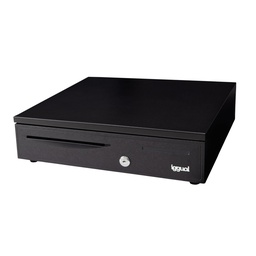Cajón Portamonedas Iggual Iron-20 4+8 Negro