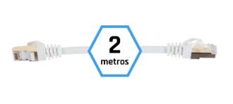 [800203] IGGUAL LATIGUILLO CAT7 SFTP LSZH 2 METROS BLANCO