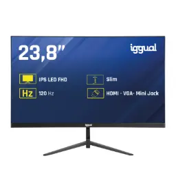 Monitor 24" Ips Iggual 1ms Fhd 100hz Vga Hdmi Slim