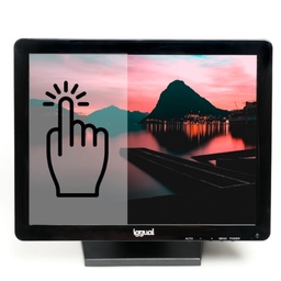 Monitor Táctil Resistivo 15" Usb Vga Hdmi Iggual