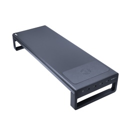 Elevador Monitor + Hub 4 Puertos Usb 3.0 + Carga Qi Iggual