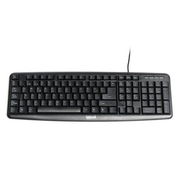 Teclado Estándar Iggual Ck-Basic-105t Negro
