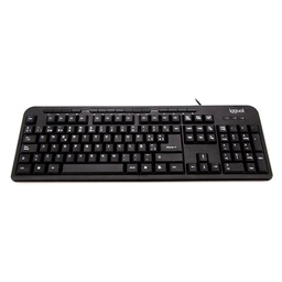 Teclado Multimedia Iggual Ck-Basic-120t Negro