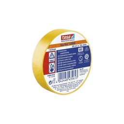 CINTA AISLANTE TESA PROFESSIONAL AMARILLO 19MM×20M 150 µm