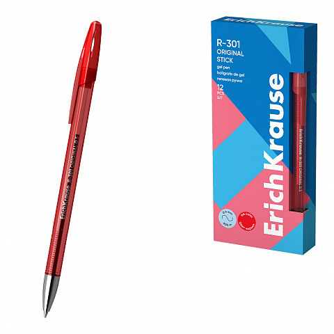 [081305] BOLÍGRAFO DE GEL ERICHKRAUSE R-301 ROJO 