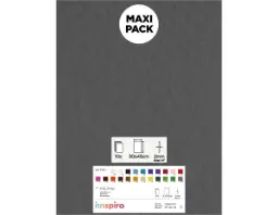 LAMINA FIELTRO ACRÍLICO GRIS 30x45 CM 160 g/m² PACK 10 UNIDADES INNSPIRO