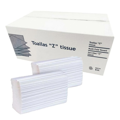 [749759] TOALLA DE PAPEL SECAMANOS DAHI Z ECOPASTA 2 CAPASCAJA 20 PAQUETES