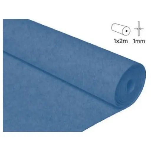 [650492] FIELTRO ACRÍLICO AZUL NÁUTICO ROLLO 100X200CM 160GR/M² INNSPIRO
