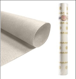 Tela Rollo Tejido Royal Bondy 80x25m Blanco