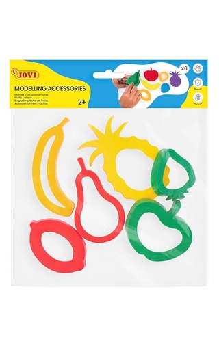 [649403] MOLDES PARA PLASTILINA – FRUTAS VARIADAS (6 UNIDADES)