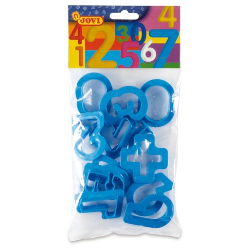 [649358] MOLDES PARA PLASTILINA – NÚMEROS (11 UNIDADES)