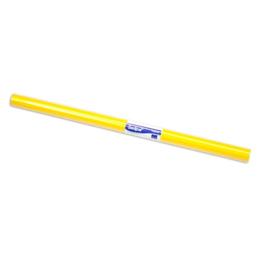 [600227] PAPEL CHAROL AMARILLO SADIPAL ROLLO 50CM×16,25M