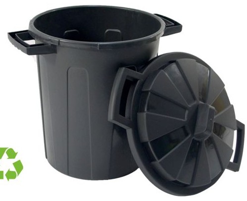 [120402] CONTENEDOR DE RECICLAJE 100 LITROS CON TAPA