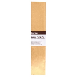 Papel Crespón Oro 50×2m 60g Crepado 70% Ineta