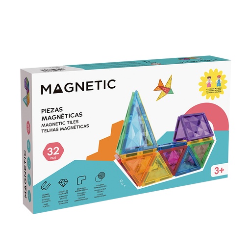 [710563] JUEGO TWIST MAGNETICS 32 PIEZAS