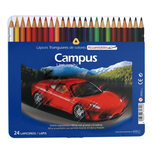 [630368] LAPICES CAMPUS ACUARELABLE 24