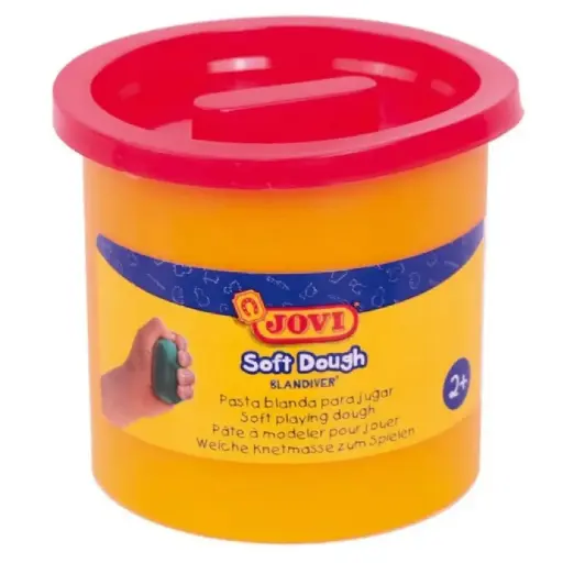 [649339] PASTA BLANDA ROJO FLUOR SOFT DOUGH BLANDIVER BOTE 460G