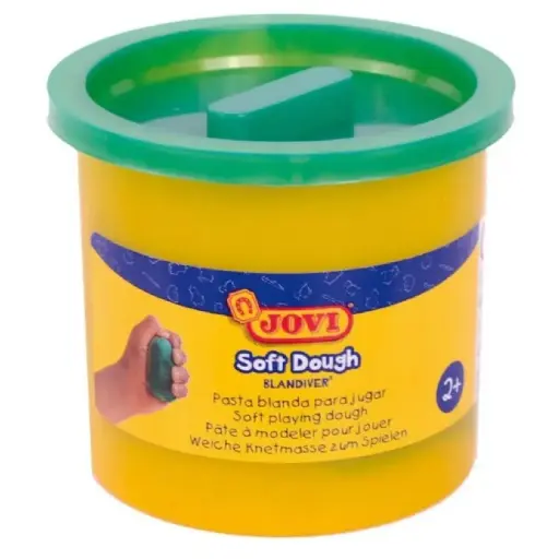 [649341] PASTA BLANDA VERDE FLUOR SOFT DOUGH BLANDIVER BOTE 460G