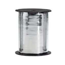 Cinta Regalo Metalizada Plata 5 X 50 Metros