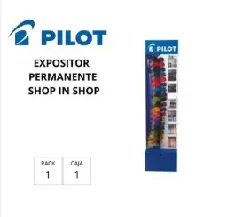 Expositor Pilot Custom Shop 1821 Piezas Surtidas