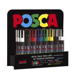 Rotulador Posca Pc-3m Expositor 36 Unidades