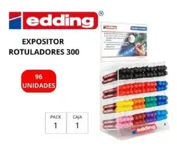 Rotulador Edding 300 Expositor 96 Uds