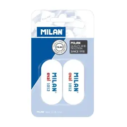 Blíster Milan 1012 Gomas De Borrar 2 Uds