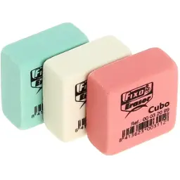 Goma De Borrar Fixo Cubo
