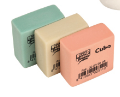[825336] GOMA DE BORRAR FIXO CUBO