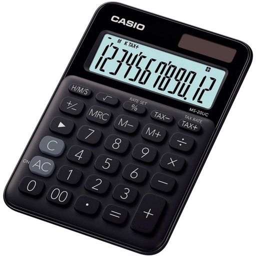 [247855] CALCULADORA CASIO MS-20UC NEGRO