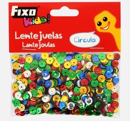 Lentejuelas Fixo Kids 20 Gr Círculos Metalizados
