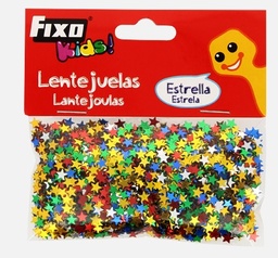Lentejuelas Fixo Kids 20 G Estrella Metalizados