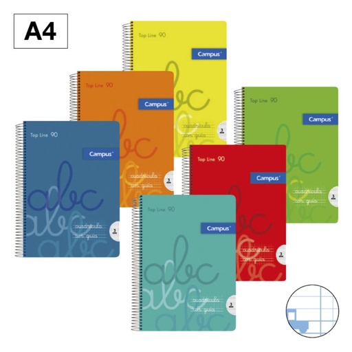 [002949] BLOC A4 80/H T.PP 90GR C.M.5 C