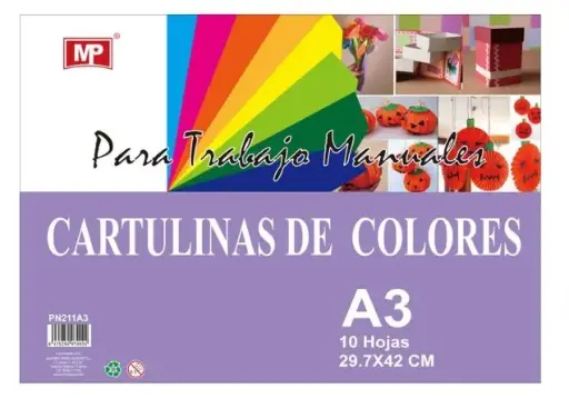 [70005] BLOC CARTULINA A3 10 HOJAS
