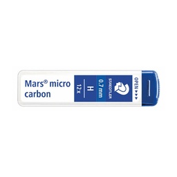 Minas Mars Micro Carbon 250 0,7mm H Tubo 12 Uds Staedtler