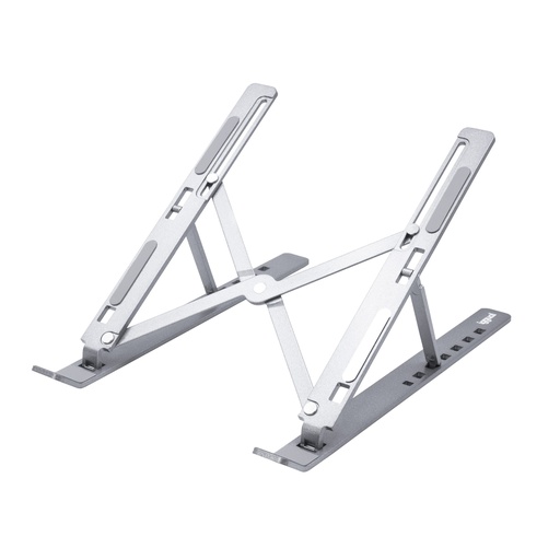 [704280] ATRIL SOPORTE ELEVADOR PLEGABLE PORTATIL 17 PLATA