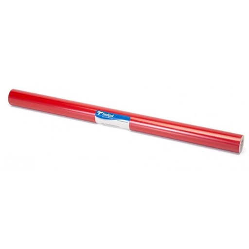[649260] FORRALIBROS ADHESIVO OPACO COLOR ROJO 0,50x3MT 50 MICRAS SADIPAL