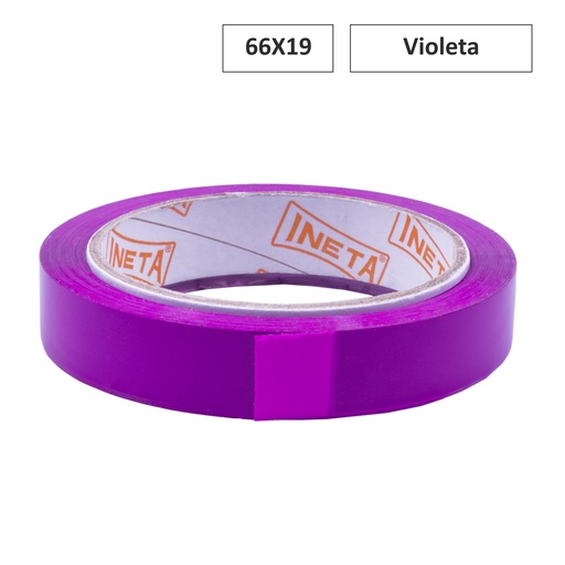[825643] CINTA ADHESIVA 66X19 VIOLETA