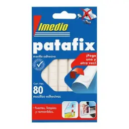 Masilla Adhesiva Patafix Removible 80 Unidades Imedio