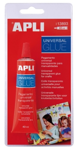 [825445] PEGAMENTO COLA UNIVERSAL APLI 40 ML