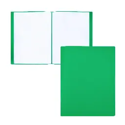 Carpeta De Fundas Raylu Paper Premium A5 10 Fundas Verde