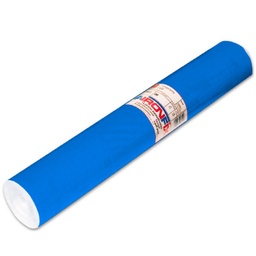Lamina Adhesiva Aironfix Azul Brillo Pvc 20mx45cm